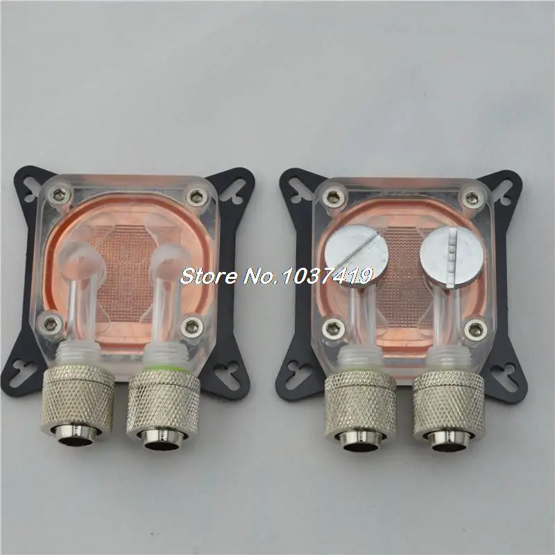 G1/4 Universal GPU water cooling block cooler with 9.5*12.7 quick twist for GTX680 GTX560 GTX460 HD7950 HD7970 | Компьютеры и офис