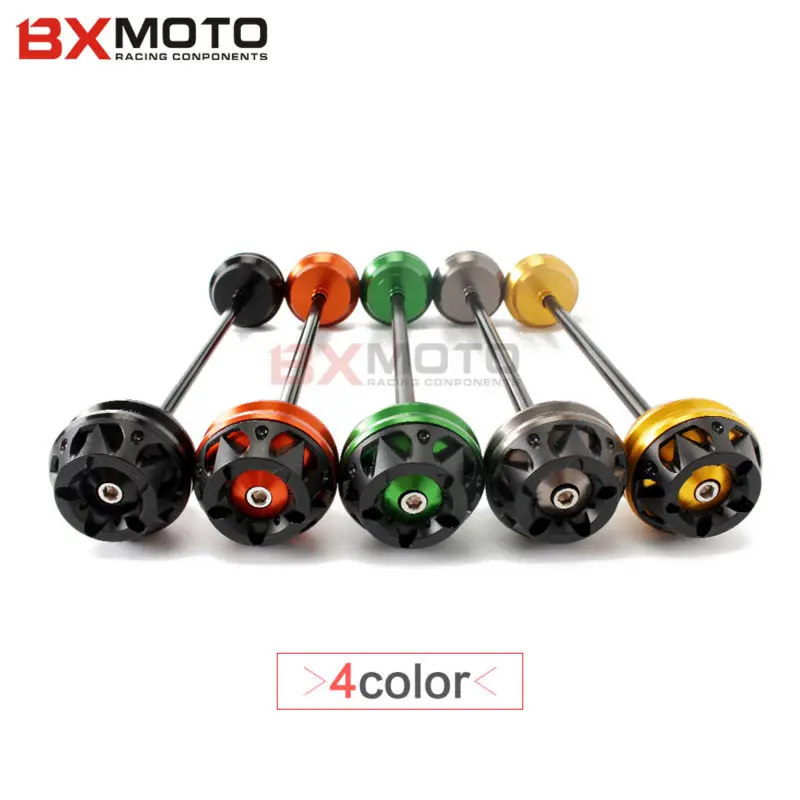 Аксессуары для мотоциклов защита мотоцикла Черная передняя ось слайдер рамка