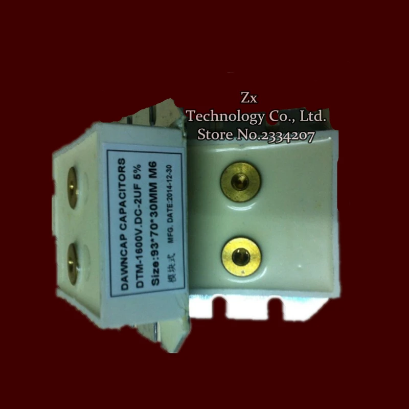 2 мкФ 1600VDC 20 кГц/30A 5% модульная демпфирующий конденсатор 205 К 1600 В P = 35 мм наличии ~ |