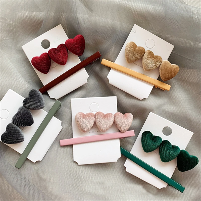 2 шт./компл. корейские элегантные женские зажимы для волос простые заколки с