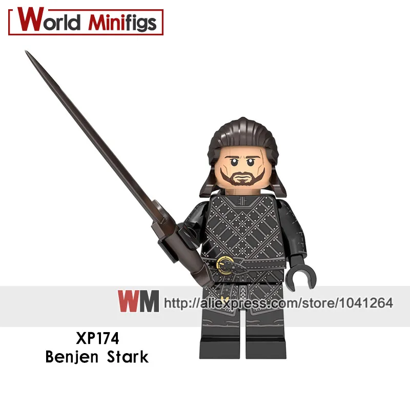 Одиночная Игра престолов Джон Белоснежка Walke Wights Benjen Старк Джор мормонт строительные блоки игрушки подарки для детей
