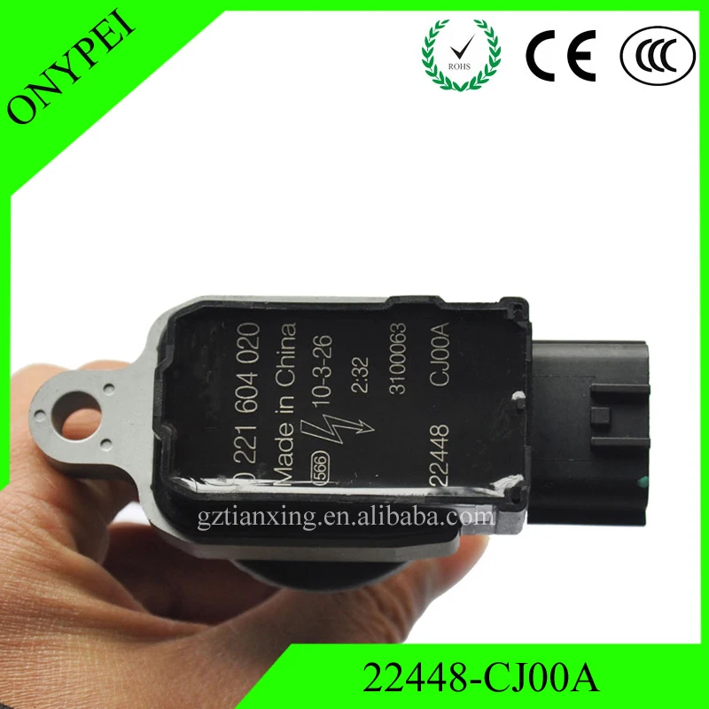 Катушка зажигания 22448 CJ00A 0221604020 для Nissan X Trail T31 D50 N10 Bluebird G11 Livina L10 22448CJ00A ED800|coil|coil