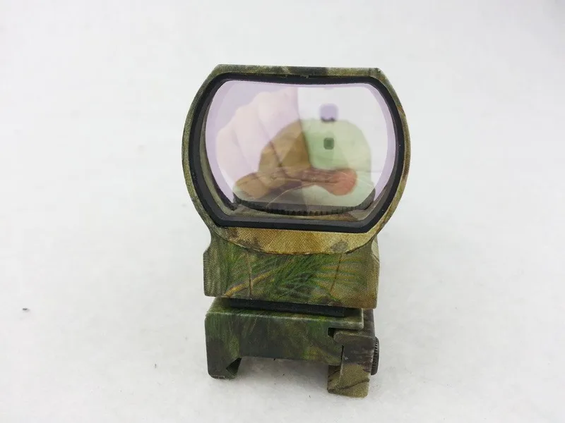Прицел охота Камуфляж Охота Тактический Голографическая Reflex 4 режима Красный Зеленая Точка Зрения Область 20 мм Рейку