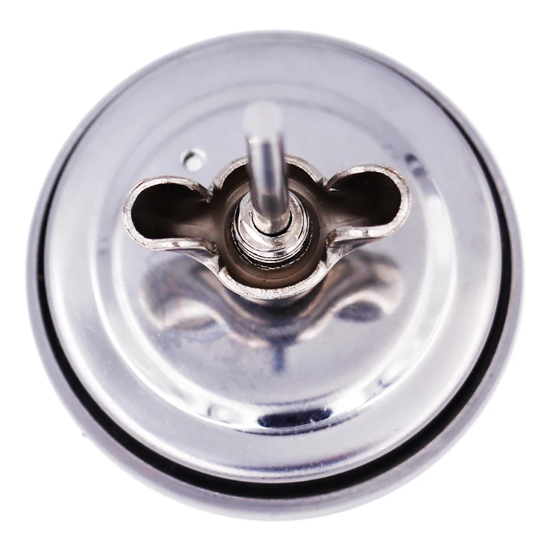 Полезный измеритель температуры из нержавеющей стали круглый термометр с