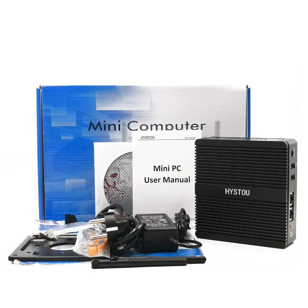 Настольный мини ПК HYSTOU 2 24 ГГц Linux Win 10 300M WIFI|Мини ПК| |