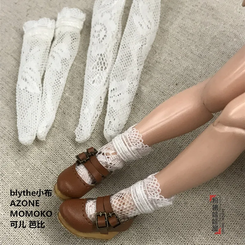 Модные аксессуары для кукол 1/6 носки блайз кружевные чулки носки-трубы Момоко Обь