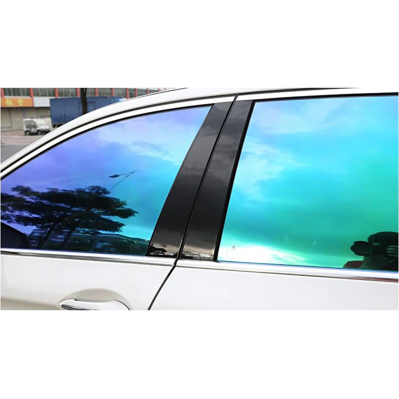 6x PC Middle Pillars Post Upper Window Decorator Cover Trim For BMW X5 E70 07-13 | Автомобили и мотоциклы