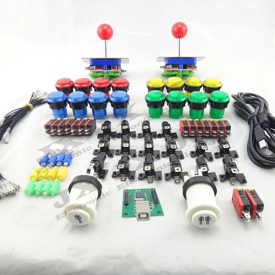 Набор деталей для аркадных игр сделай сам пряди американским джойстиком