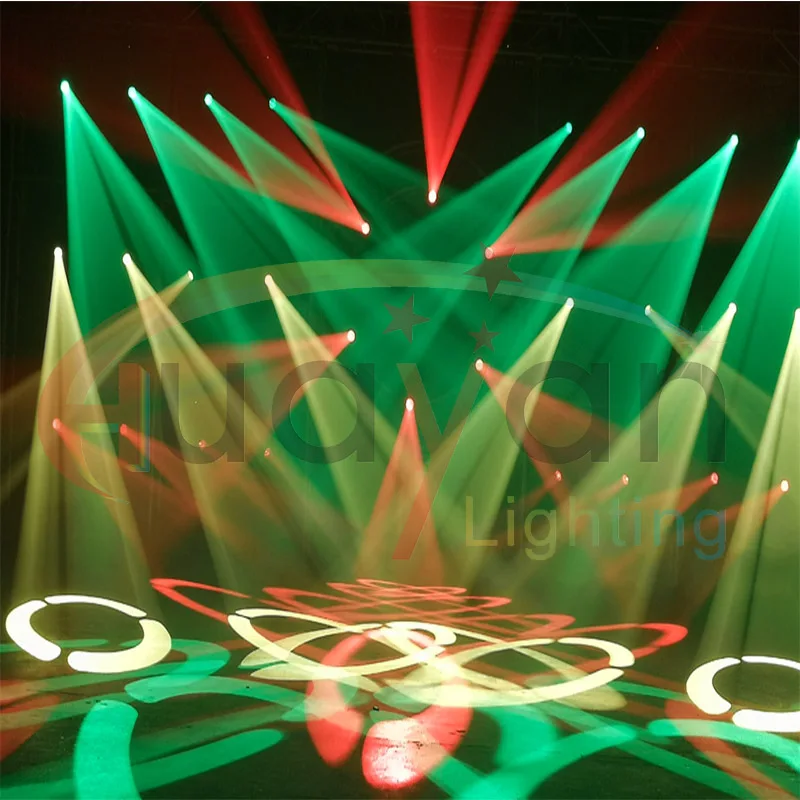 Новое поступление светодиодный вращающийся головной светильник 230 Вт с 6 + 8