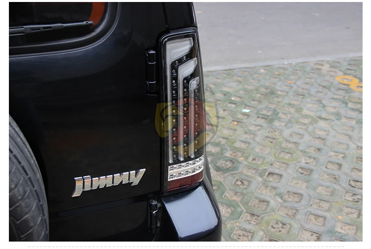 Чехол для автомобиля для Suzuki Jimny 2007- задний светильник s Suzuki Jimny задний светильник s светодиодный задний светильник задний фонарь автомобильный светильник