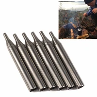 outdoor pocket bellow collapsible fire tools kit camping survival blow fire tube emergency fire starting retractable blowpipe