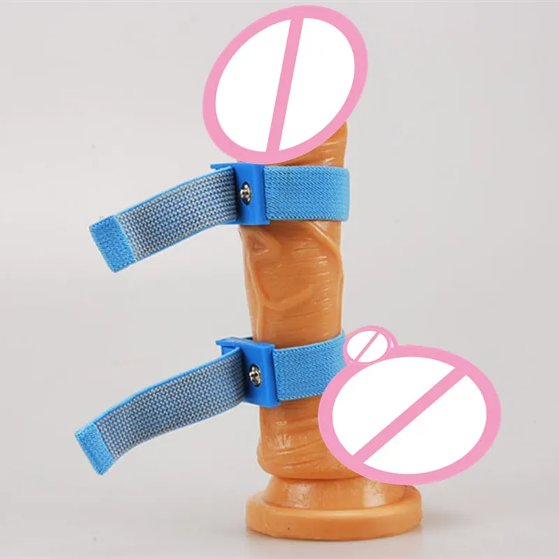 Медицинский тематический набор массажеров для оргазма Электрический шок синее