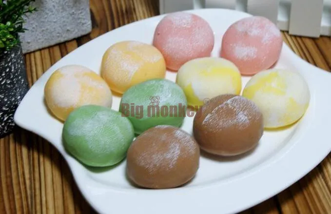 1 шт. новинка Япония Daifuku клецки Круглый рисовый торт мягкое очарование
