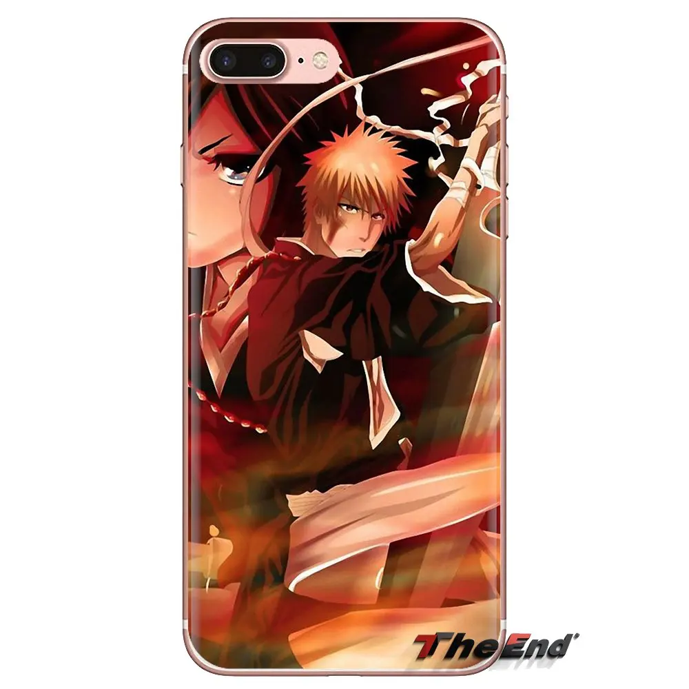 Soft Transparent Bag Case For Huawei Mate Honor 4C 5C 5X 6X 7 7A 7C 8 9 10 8C 8X 20 Lite Pro Janpan Anime Ichigo Kurosaki Bleach |