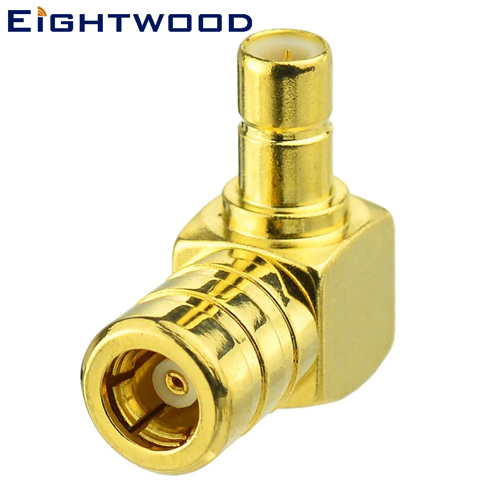 

Eightwood 10PCS Satellite Radio Antenna Adapter Fakra SMB Female to Male RF Connector Right Angle for Sirius XM Audiovox Samsung