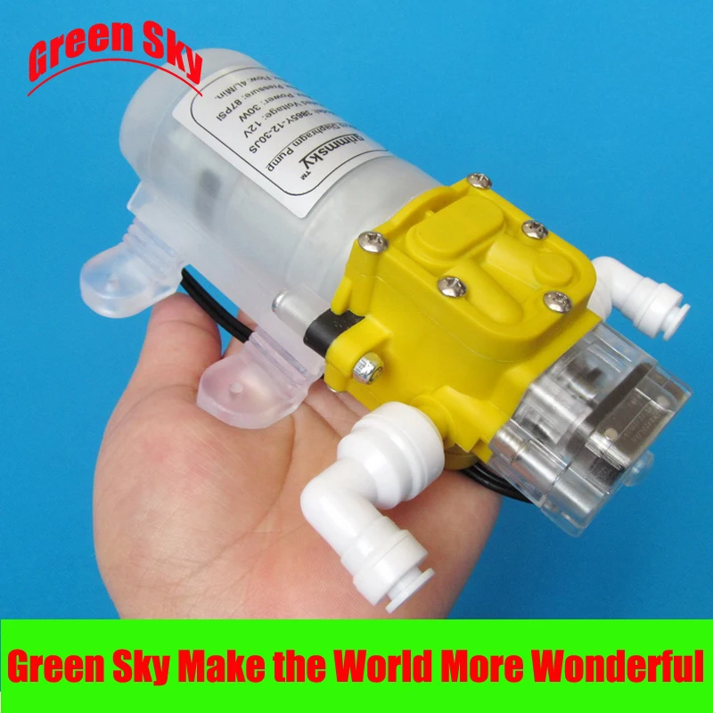 

4L/Min 30W water purifier pressurizer 12v diaphragm pumps