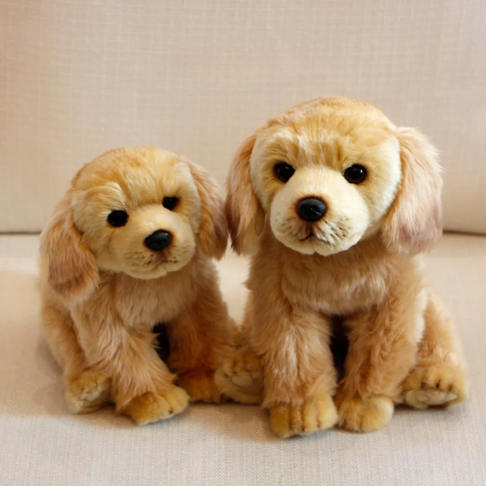 

Dropshipping New Arrival Realistic Plush Labrador Retriever Lifelike Stuffed Animal Soft Toy Dog Peluche for Kids Children Gifts