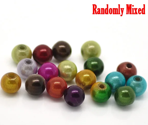 DoreenBeads акриловые бусины-разделители смешанные бусины из искусственного жемчуга