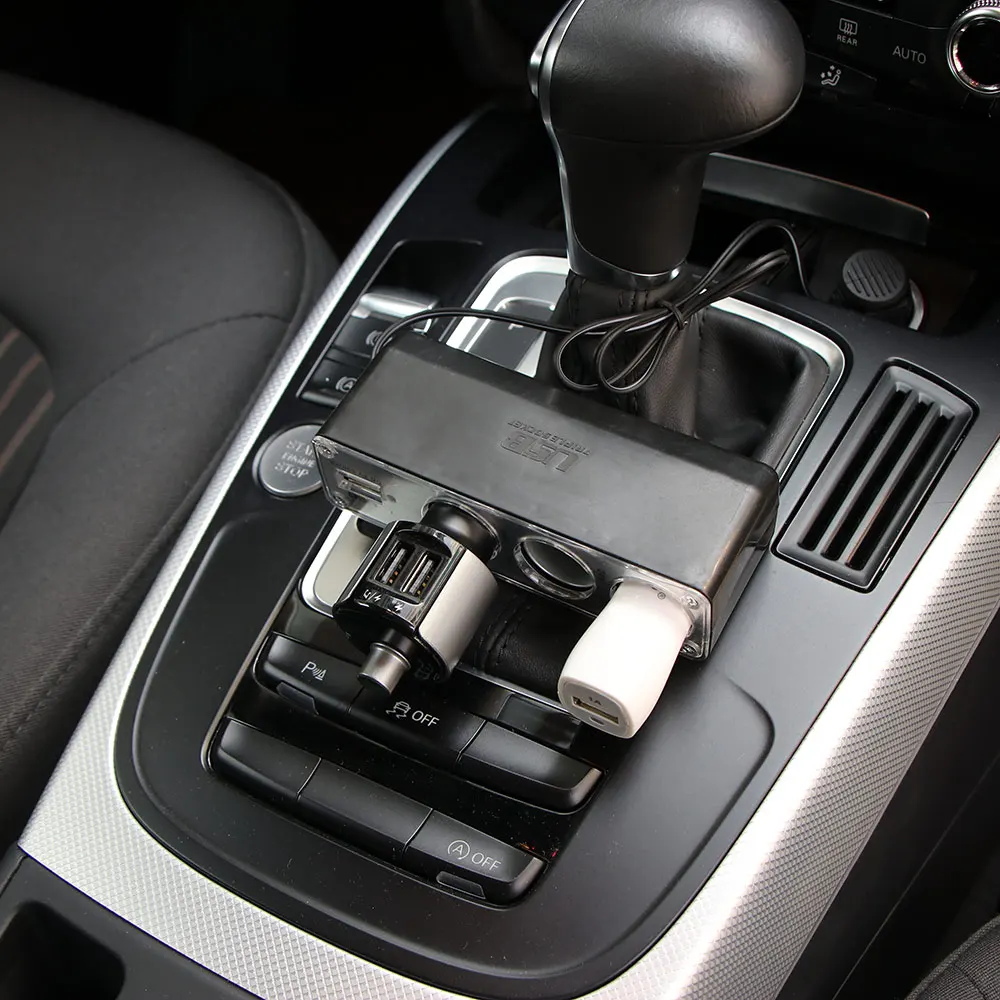 3 Way Charger Car Cigarette Lighter Power Spliter USB Triple Socket DC 12-24V Cingarette Durable | Автомобили и мотоциклы