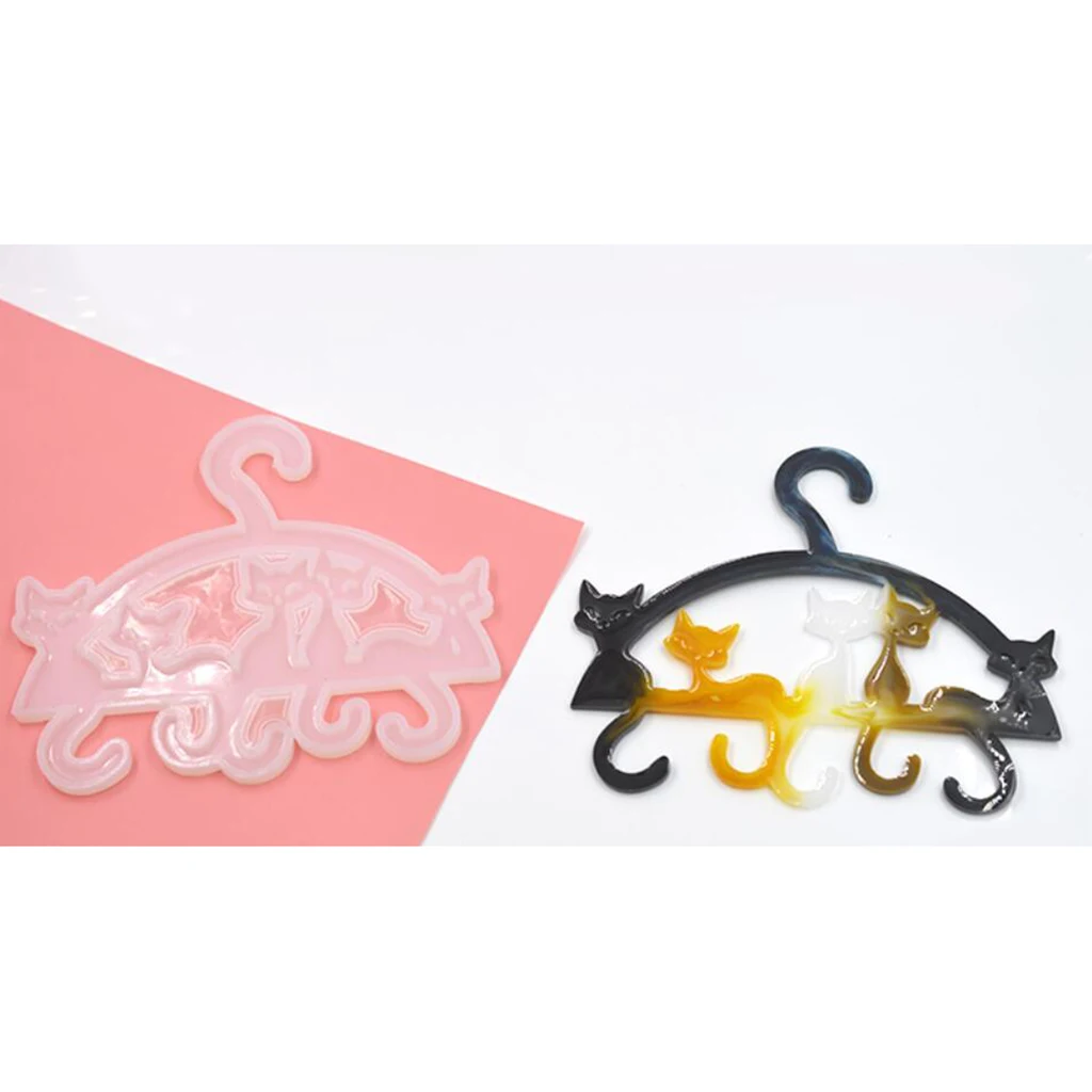 8 видов стилей Милая гладкая силиконовая вешалка форма BJD кукольная для пальто