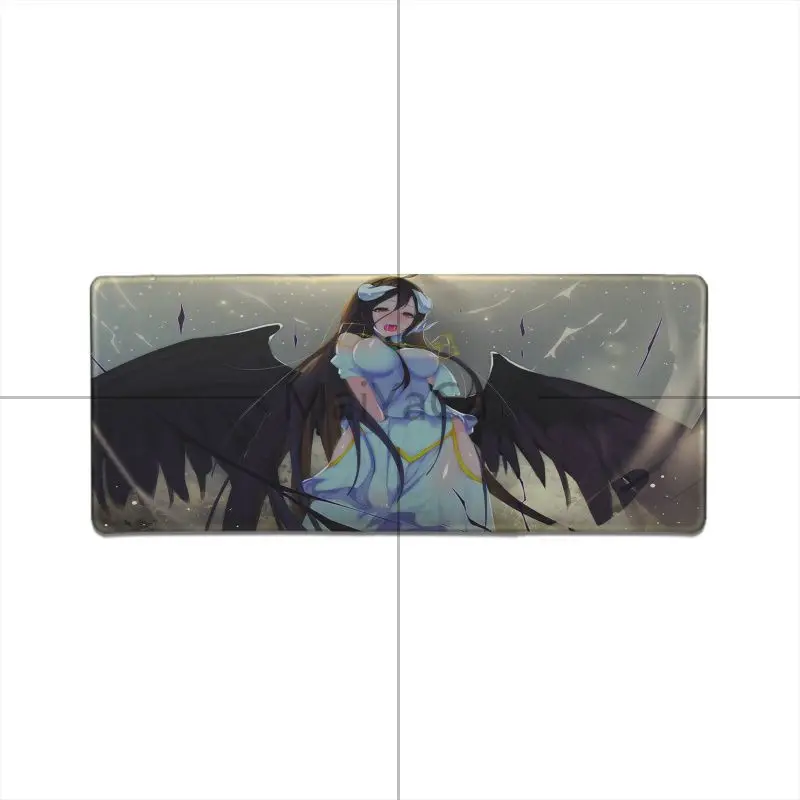 MaiYaCa японский персонаж аниме Overlord персонажи Albedo Nazarick Аниме Коврик для мыши версия Коврик для Мыши Компьютерный игровой коврик для мыши геймера