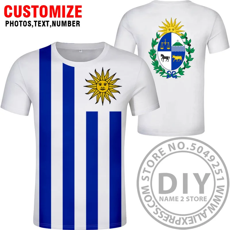 Style 1 URUGUAY футболка, сделай сам,, на заказ, с именем, номером ury, футболка, национальный флаг, uy, одежда для фото, одежда с текстом, одежда для фото, одежда для школы - Цвет: Style 1