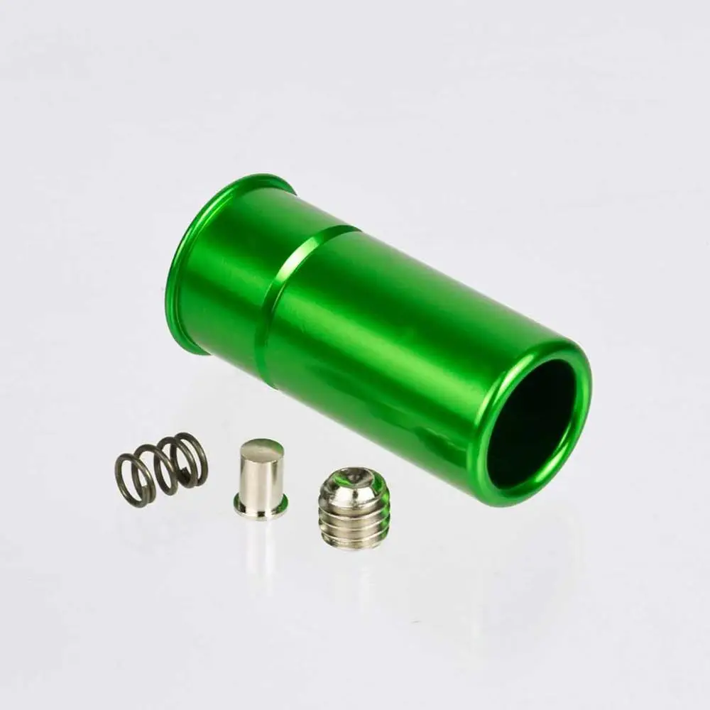2 pieces green Тактический 2 шт. алюминиевый охотничий 12GA стрельба оснастки колпачки патроны 12 Калибр обучение многоразовые переработанные сухой стрельбы - Цвет: 2 pieces green