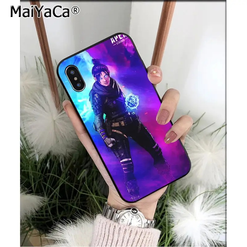 MaiYaCa Apex Legends TPU Soft Phone Accessories Case for Apple iPhone 8 7 6 6S Plus X XS MAX 5 5S SE XR Cover | Мобильные телефоны