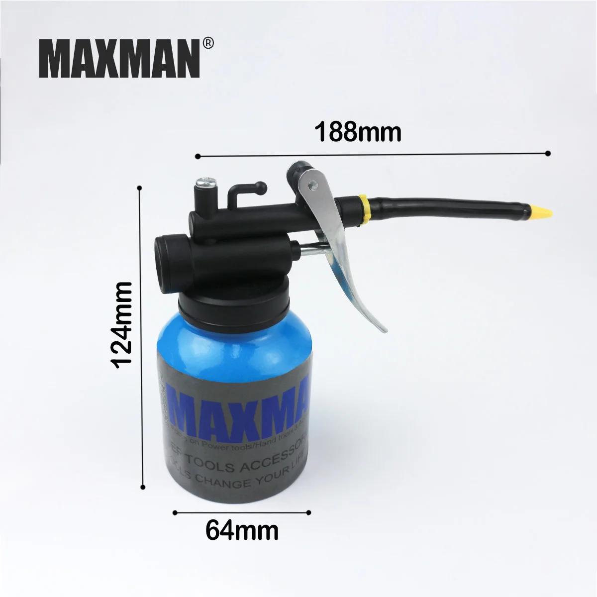 MAXMAN Новый 250 г насос высокого давления масленка длинный рот масляный горшок