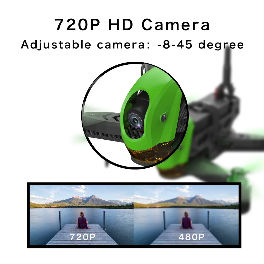 Hubsan H123D X4 Jet FPV Квадрокоптер 5 8G микро RC скоростной гоночный Дрон 720 P HD камера HT012D