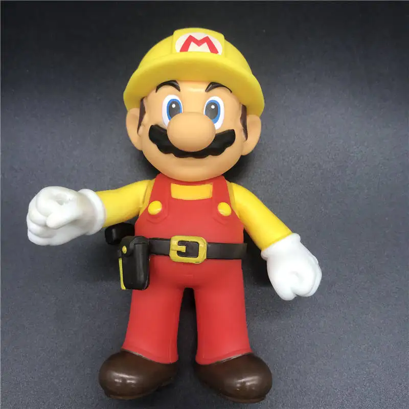 22 AOSST 13 см Супер Марио куклы игрушки Аниме Mario Bros Боузер Луиджи Купа гриб персик Одиссея ПВХ фигурка модель куклы игрушка - Цвет: 22