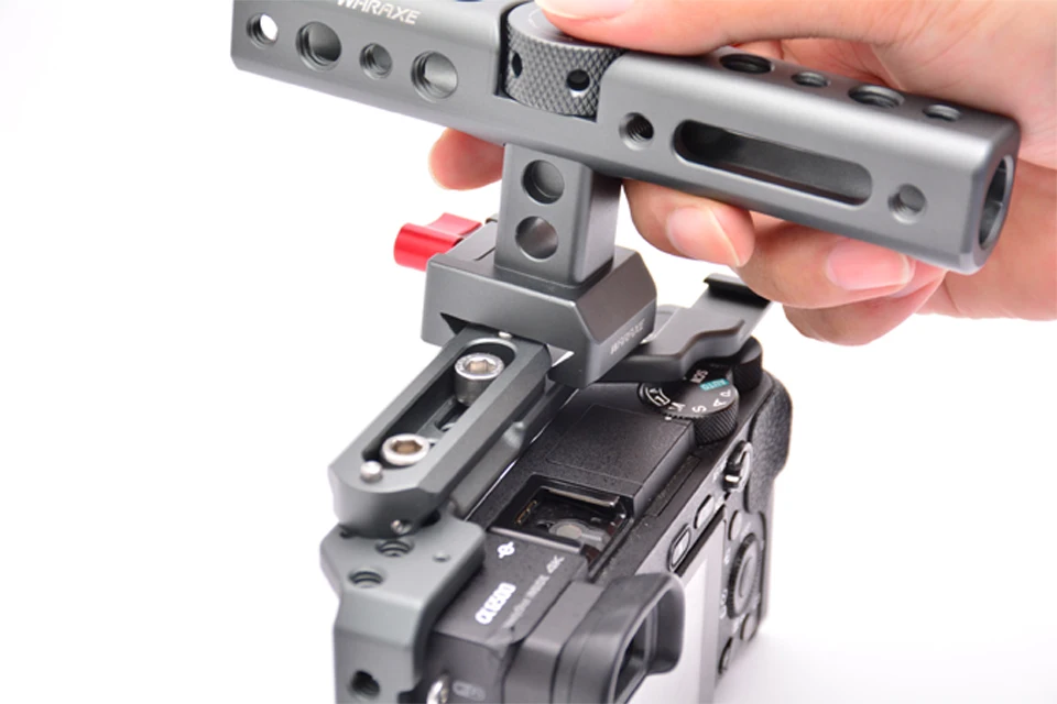 Mini Anti-Off Quick Release NATO Rail (Thickness 9mm Length 64mm) for Handle Camera Cage-2600 | Cage