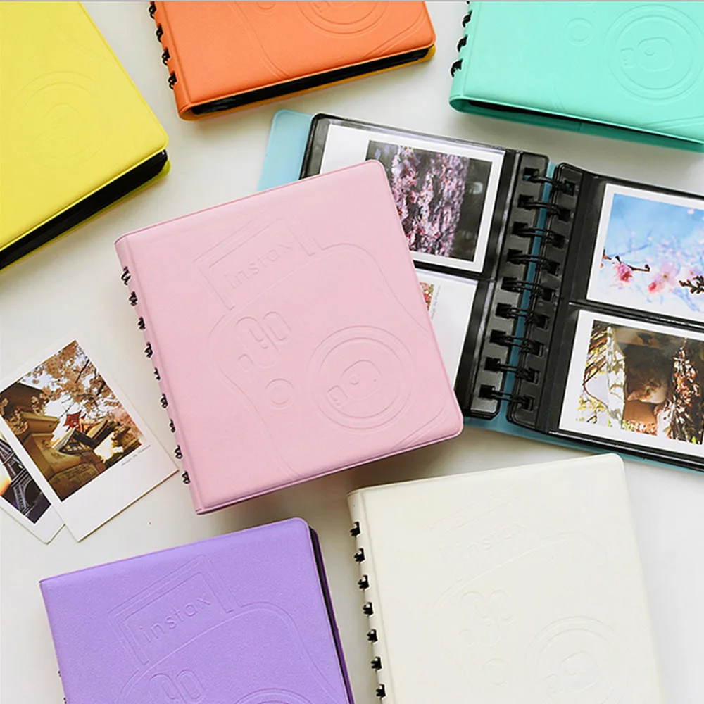 68 карманов фотоальбом для Instant Polaroid чехол для хранения фотографий для Fujifilm Instax Mini Фильм 7s 8 Корея Instax Мини альбом O23