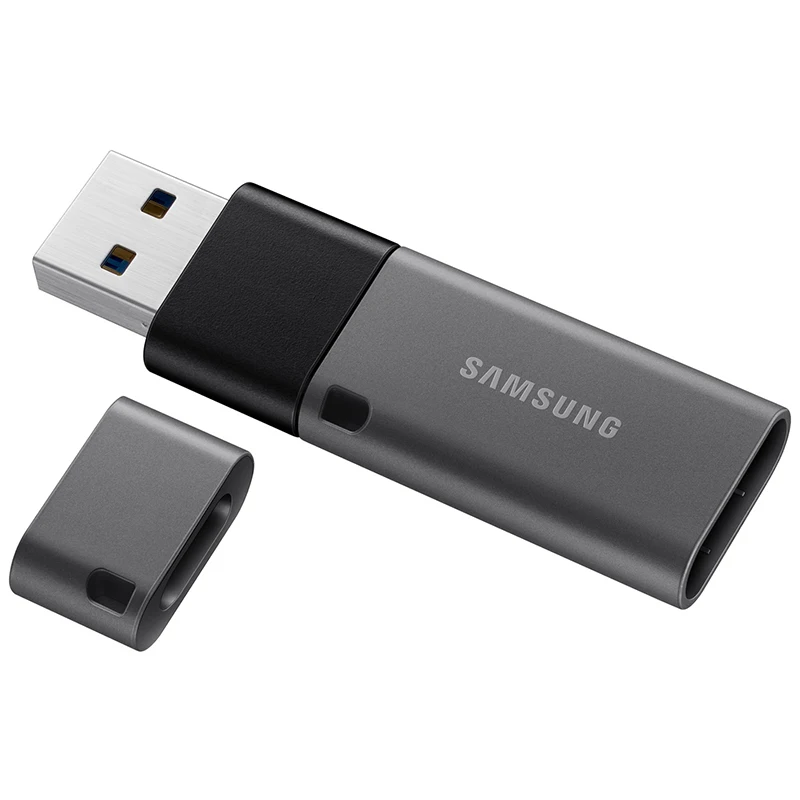 Samsung USB type C 32 gb оригинальный 3 1 флэш-накопитель DUO Plus 64 GB 128 256 Флешка для настольного