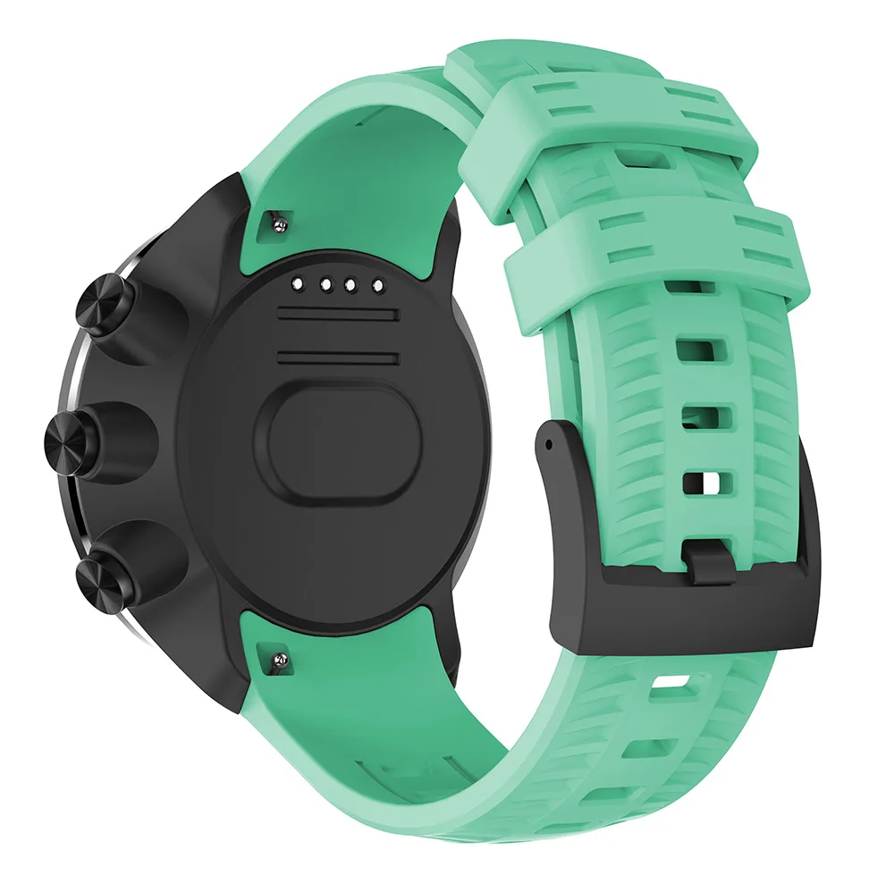 Силиконовый спортивный ремешок для наручных часов Hero Iand SUUNTO 9 многоспортивные GPS