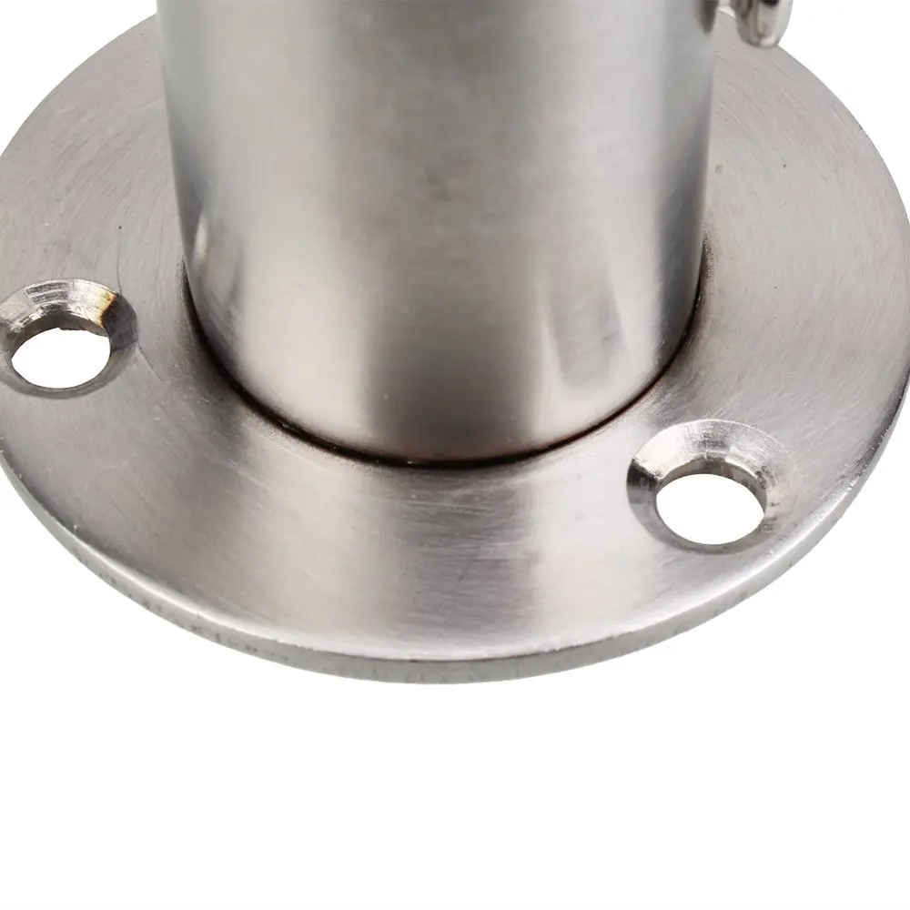 Серебряный фланец шкаф кронштейн подвесной стержень рельс 4 мм установленное