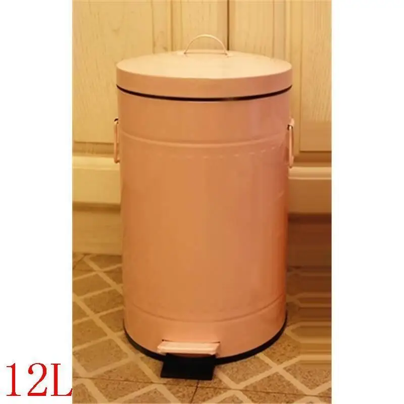 Reciclaje Trashcan мешок для мусора Basurero De Banheiro Habitacion Papelera Cocina педаль Lixeira Cubo Basura корзина для мусора - Цвет: Number 18
