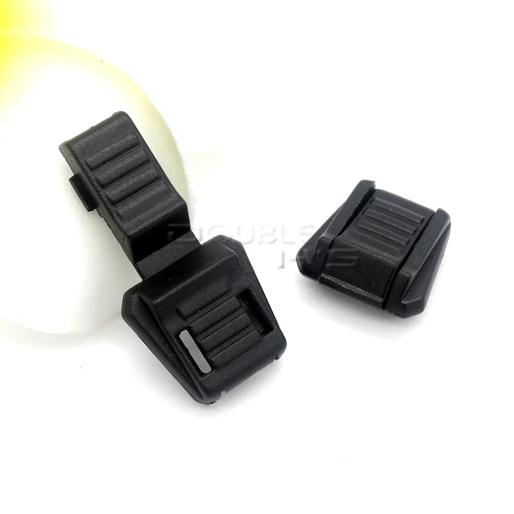 Черные пластиковые наконечники шнура для Паракорда и 50 шт./лот|zipper pullover|zipper