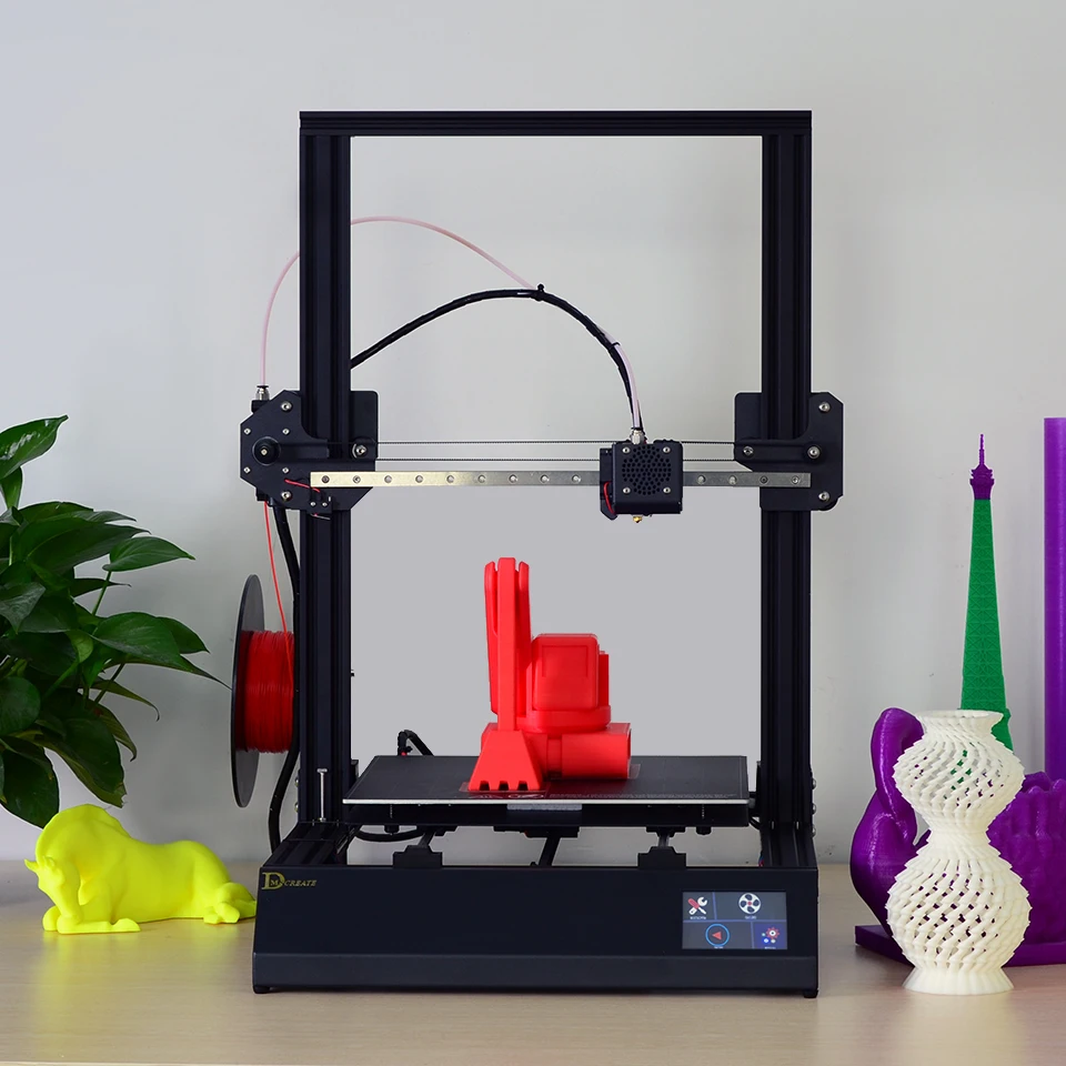DMSCREATE DPX 3D принтер литье размер 300*300*400 мм 3 5 сенсорный экран стабильная