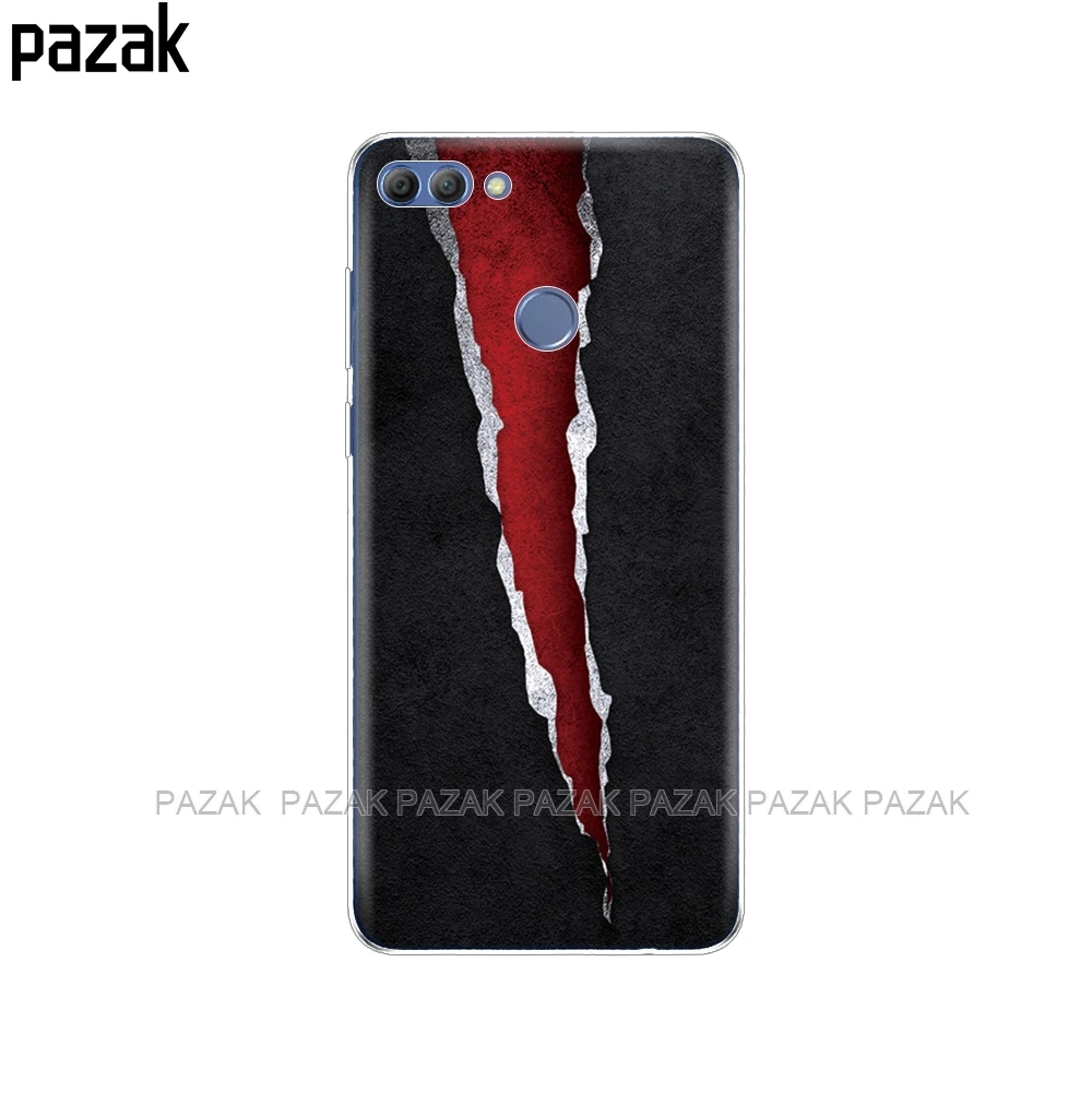 52272 Чехол для huawei P Smart чехол Enjoy 7S Мягкий ТПУ силиконовый чехол-накладка для huawei P Smart Coqa чехол с принтом - Цвет: 52272