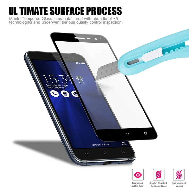 Защитная пленка для экрана из закаленного стекла, для ASUS Zenfone 4 Max ZC520KL ZC554KL 3 ZE520KL MAX ZC553K ZC520TL 5 Lite ZC600KL ZE620KL 5Q 5Z