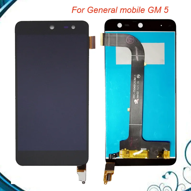 Высокое качество для общего мобильного GM5 GM4 ЖК дисплей + сенсорный экран 100%