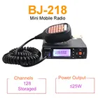 Портативная мини-рация BAOJIE BJ-218 25 Вт, Двухдиапазонная 136-174 и 400-470 МГц, FM-радио BJ218, рация