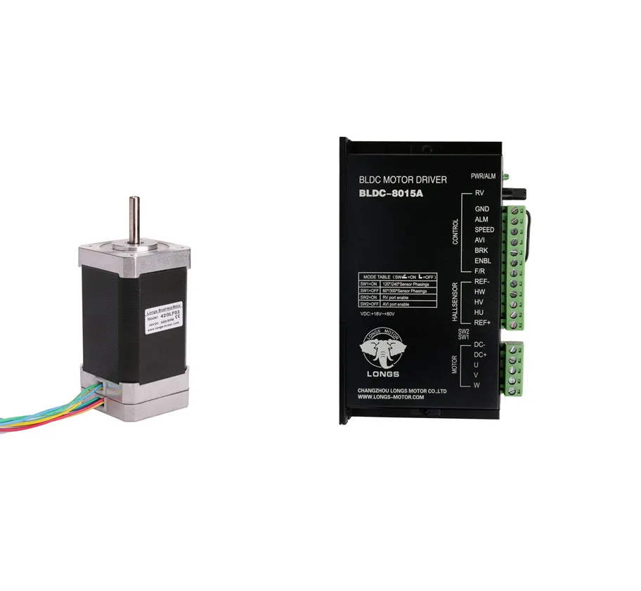 ЕС бесплатно! DE STOCK! 1 Ось Бесщеточный двигатель постоянного тока Nema17 42BLF03 78 Вт 24 в