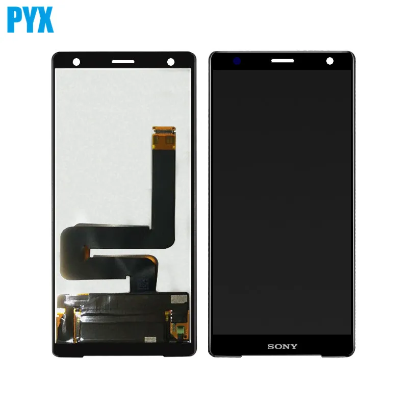 ЖК для Sony Xperia XZ2 ЖК-дисплей с сенсорным экраном Панель стеклянная сборка части черный серый синий розовый