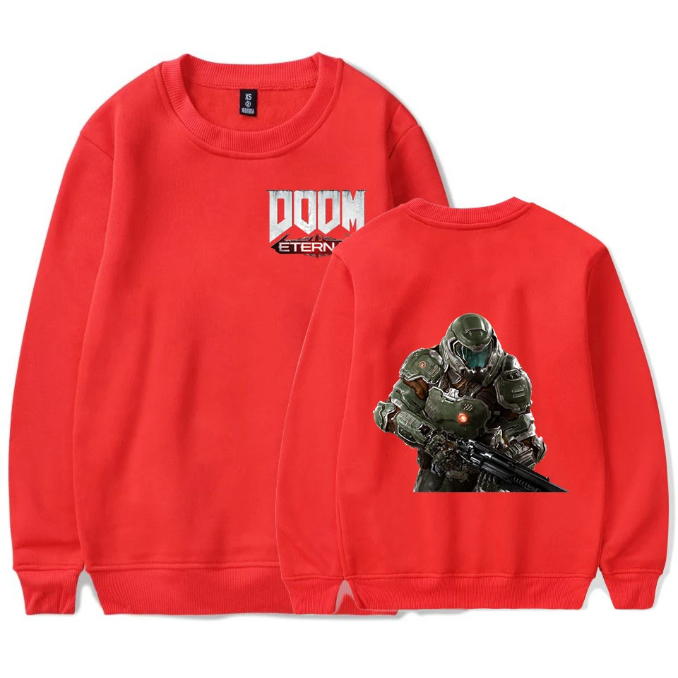 Doom Eternal свитшоты крутые повседневные толстовки высокого качества Harajuku