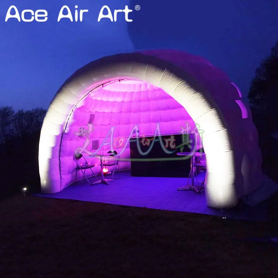 Igloo luna tent inflatable half dome beautiful classical iglooo air shelter for events and concession/Dj booth | Игрушки и хобби