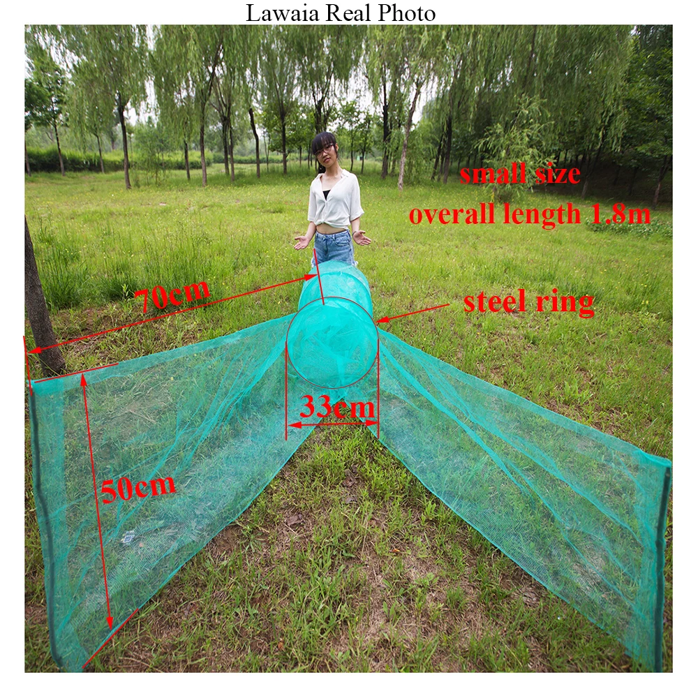 Рыболовные сети ручной работы Lawaia складная ловушка для рыбы клетка краб