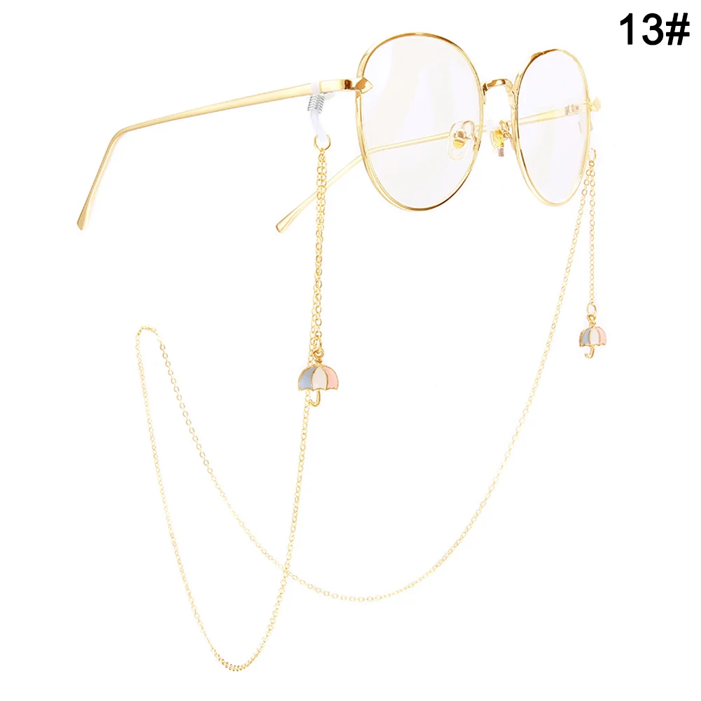 style 13 Newly Women Eyeglass Reading Glasses Chain Cord Holder Neck Strap Rope m99 - Цвет: style 13