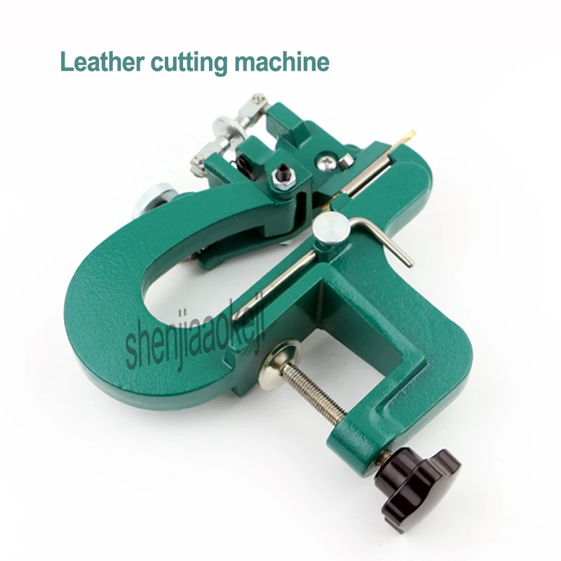 Leather cutting machine Manual peeling 809G splitter vegetable tanned leather peeler leathers paring device 1pc | Инструменты